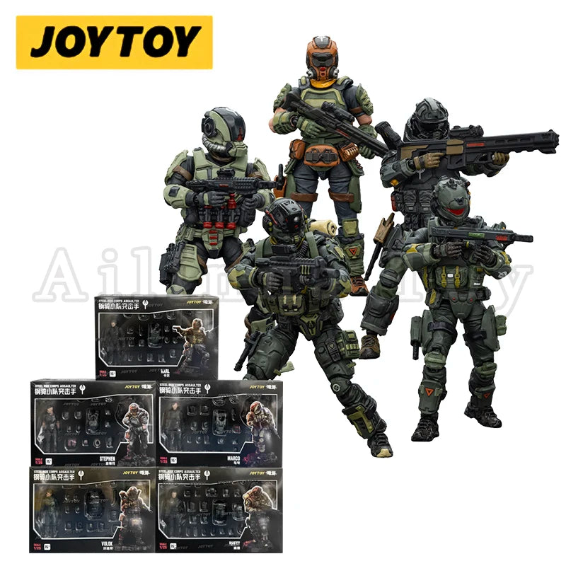 JOYTOY 1/25 Action Figure Dark Source Steel Ride Corps Assaulter Anime Model Toy