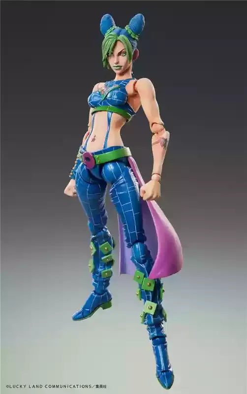 Jojo'S Bizarre Adventure Super Action Statue - Jotaro Kujo (Diamond Is Unbreakable) & Yoshikage Kira Figure Set