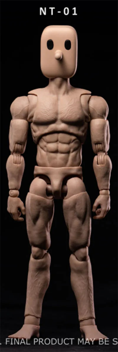 1/12 Notaman 16cm Artist Art Painting Action Figure Sketch Draw Male Movable Body Joint Figure Toy Model