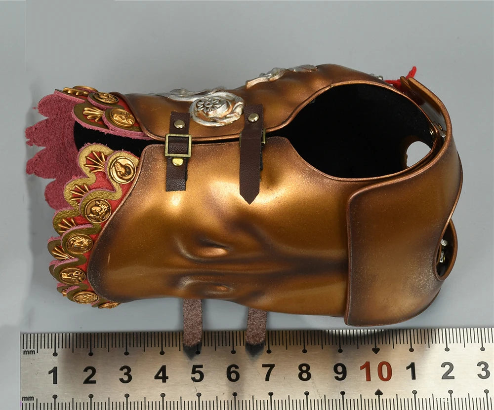 HAOYUTOYS  1/6th HHMODEL HH18022 Caesar Empire Caius Julius Royal Version Metal Chest Hang Armor Model For 12inch Action Figures