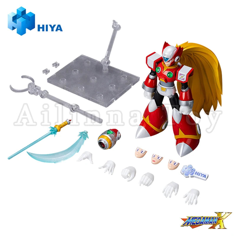 [Pre-Order]HIYA 14.5CM 5.7Inches Action Figure Exquisite Basic Series Mega Man X series Zero Anime Toy Model