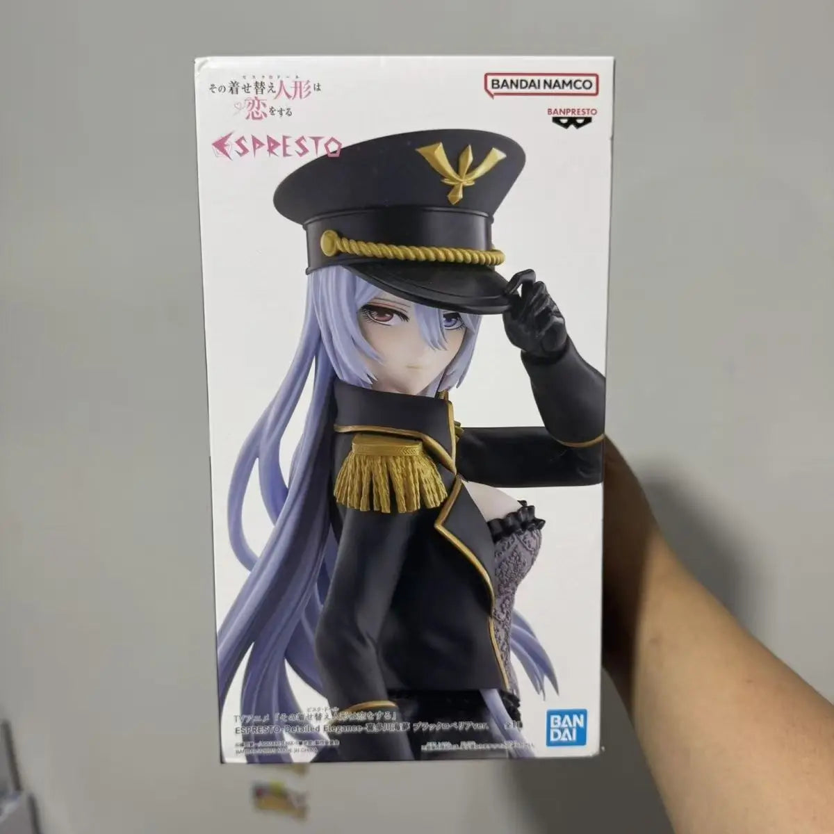Original Banpresto ESPRESTO Black Lobelia Ver. Inui Sajuna Kitagawa Marin Action Figure ( My Dress-Up Darling ) Anime Model Toys
