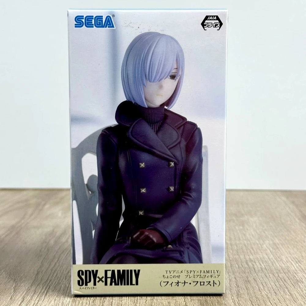 In Stock SEGA Original Genuine Premium Chokonose Figure TV Anime SPY×FAMILY  Fiona Frost Collections Model Toy Figures Xmas Gift