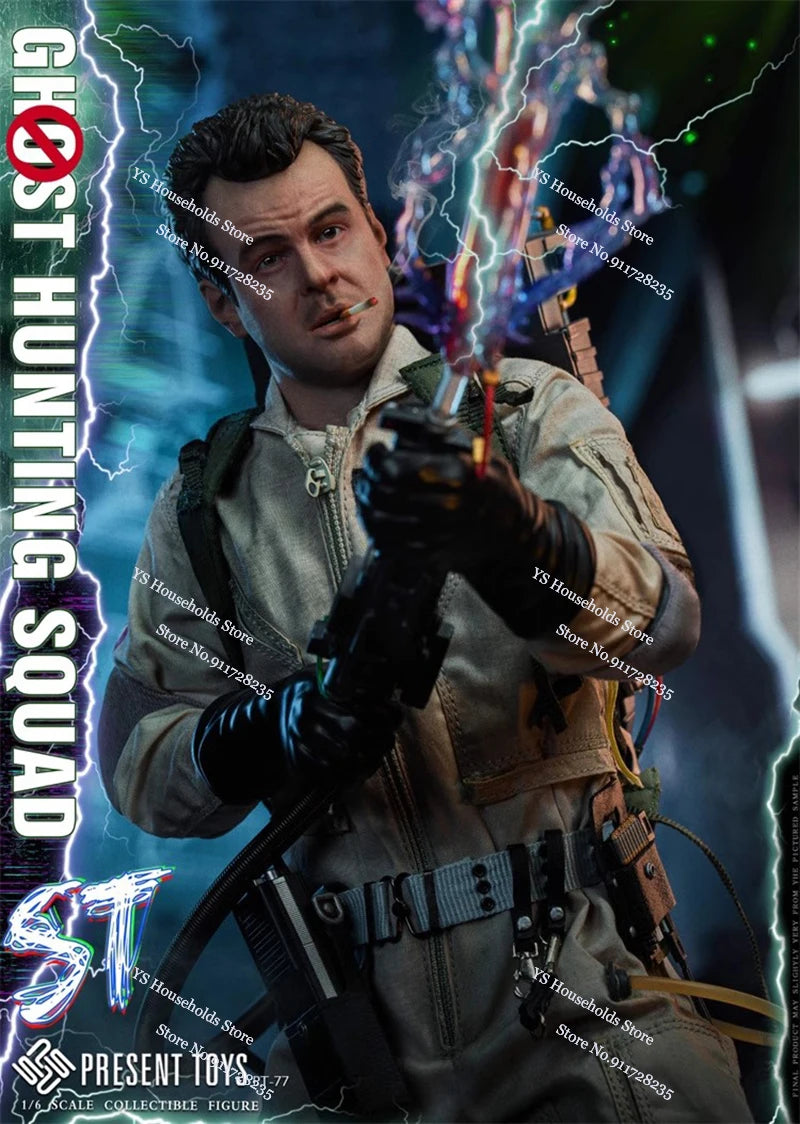 PRESENT TOYS PT-sp77 PT-sp78 1/6 Collectible ST SP Man Agent Action Figure Ghost Hunting Squad 12" Full Set Soldier Model