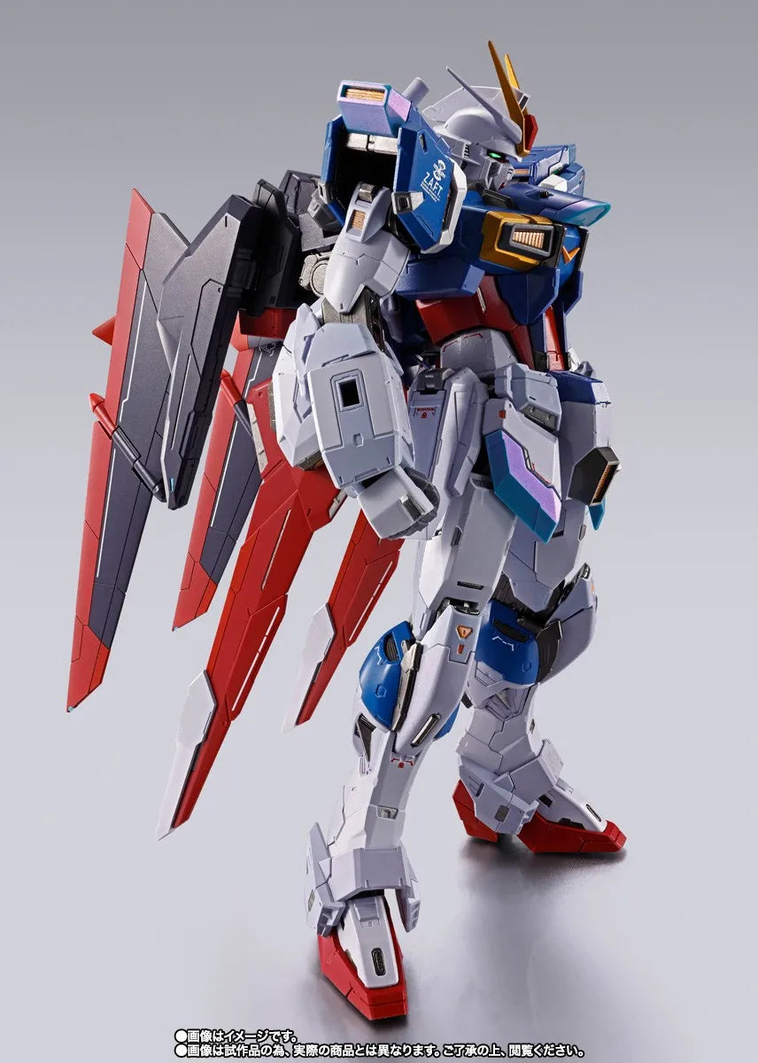 In Stock Genuine BANDAI METAL BUILD Mobile Suit Gundam SEED DESTINY Force Impulse Gundam Figure Anime Action Model Toy