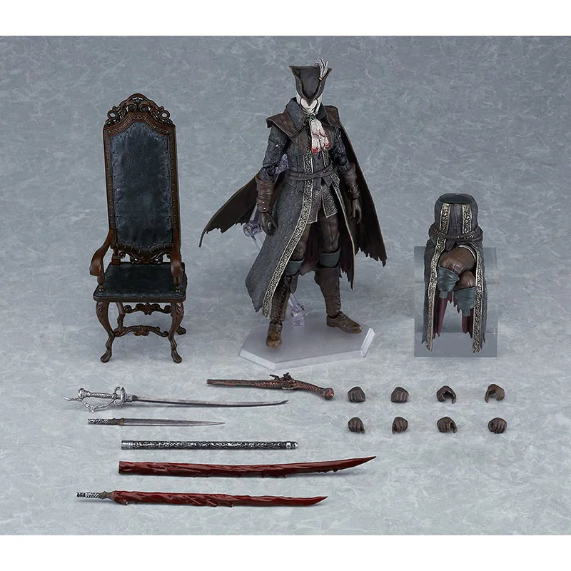 100% Original figma 536 DX Bloodborne The Old Hunters Edition Lady Maria of the Astral Clocktower In Stock Anime Figures Model