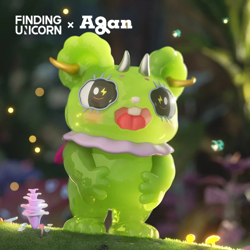 Finding Unicorn AGAN-YEAOHUA Fantasy Plant Series Blind Box Whole Set for 12PCs Mystery Box Action Figures Kawaii Toy Gift