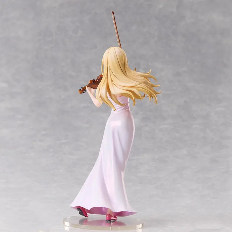Your Lie in April Kaori Miyazono 100% Original genuine 250mm PVC Action Anime Figure Model Toys Figure Collection Doll Gift