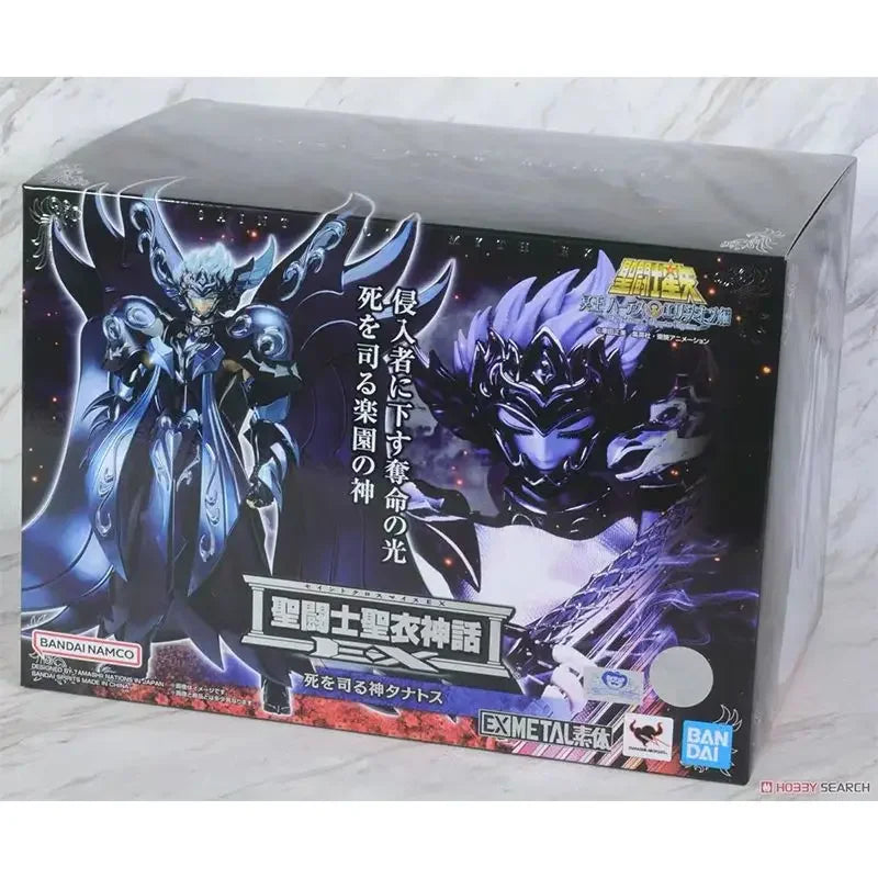 Original BANDAI Saint Cloth Myth EX Specters Thanatos In Stock Anime Action Collection Figures Model Toys