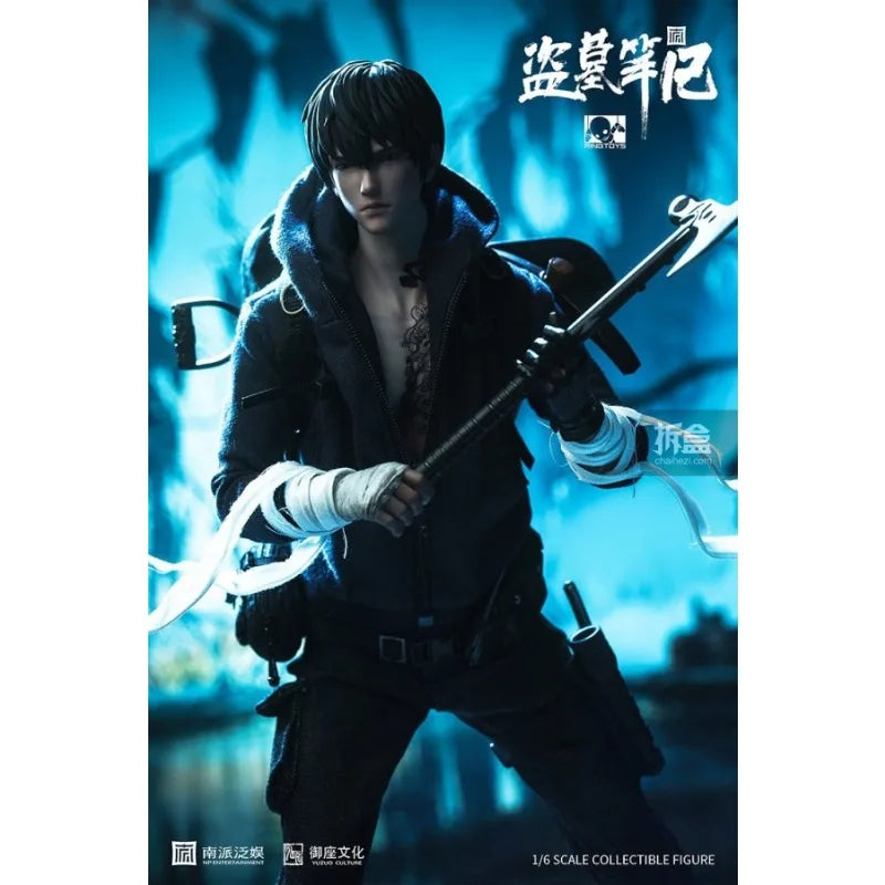 RINGTOYS Original 1/6 Grave Robbing Notes Zhang Qiling Movable Doll 12 Inch Finished Model Movable Joint ModelCollectionornament