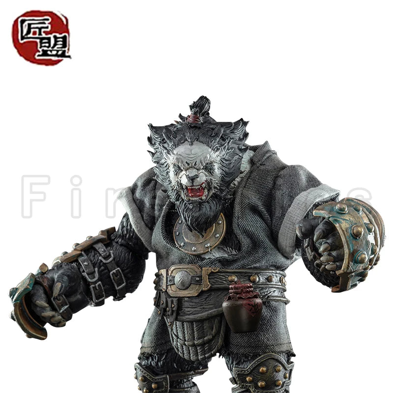 1/12 8inches Jiang Meng Action Figure Furayplanet Series Wave 5 Panda Yin And Yang Anime Model