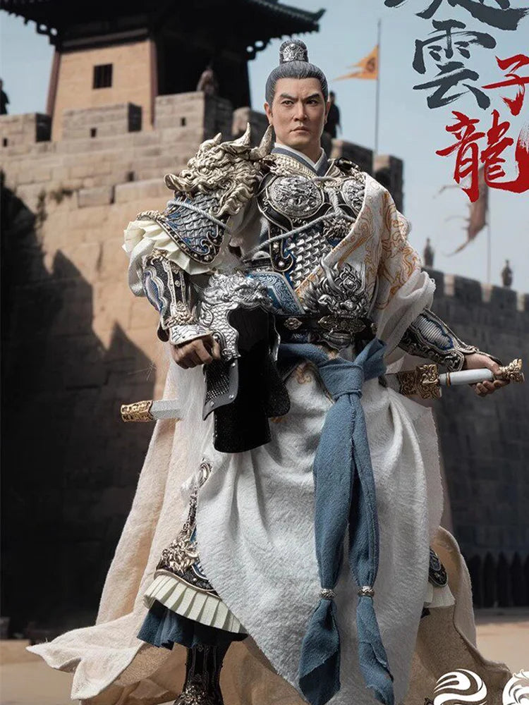 303TOYS x JSTOYS 303005-6-7 1/6 Scale Three Kingdoms Series Characters General Zhao Zilong Male Soldier Full Set 12lnch Action