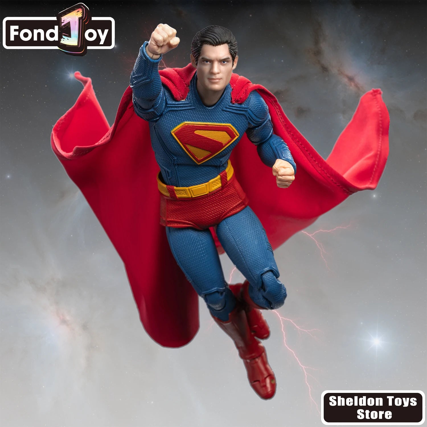 Fondjoy Superman (2025) Action Figure Toys DC Hero Model Movable Doll Fans Collection Clark Kent Figure Ornament Gifts Kal-El