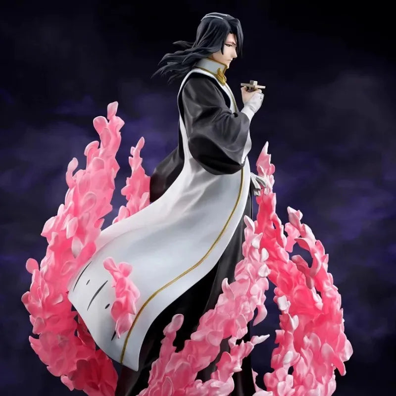 100% Original auf Lager Bandai BLEACH Figuarts Zero Kuchiki Byakuya Anime Charakter Modell Spielzeug Desktop Ornamente Sammlung Geschenke