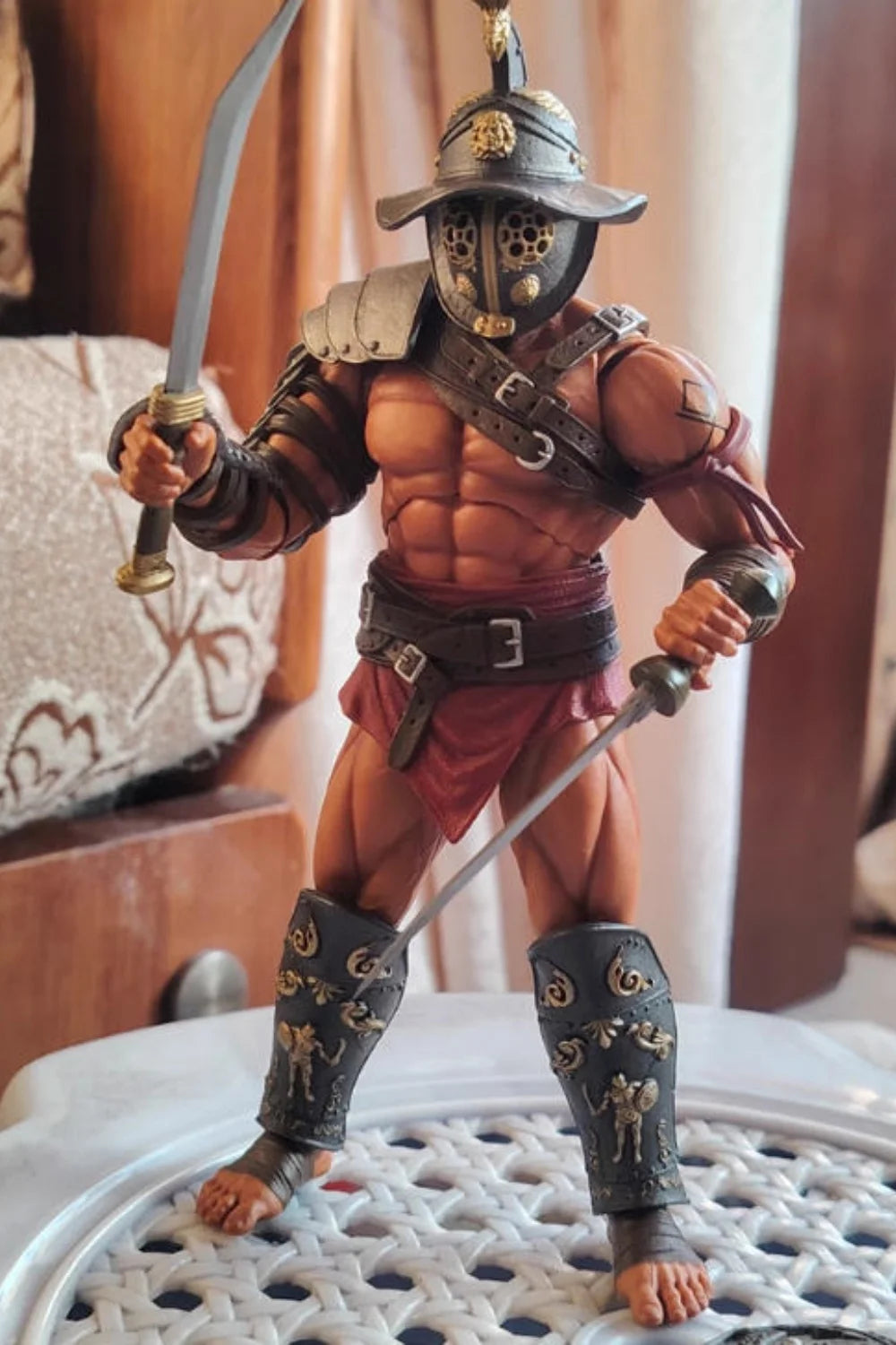XesRay 1/12 Scale Gladiator Glory Battle 6 Pomodoros With Replaceable Hand Shape Full Set For 6inchs Action Figure Model Toys