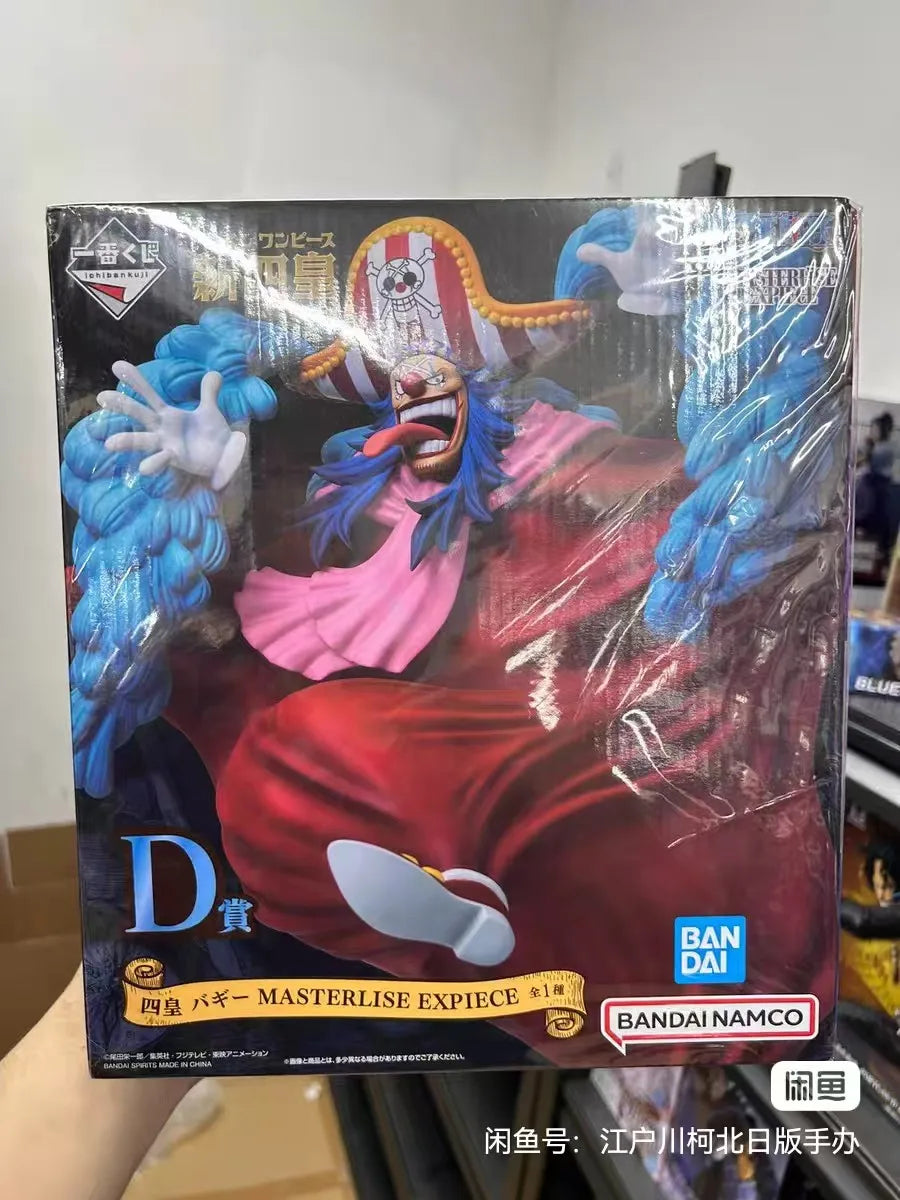 In Stock Original Bandai Ichiban Kuji New Four Emperors A B C D Figure Luffy Buggy Shanks Teach Anime Figure Action Model Toys