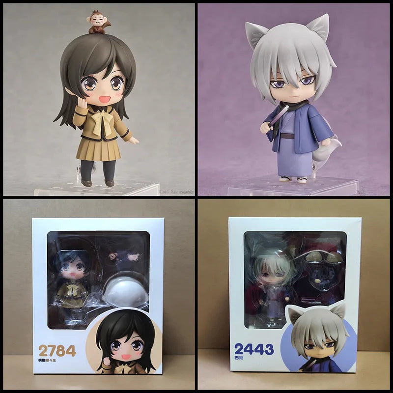 New Vitality Girl Tomoe Q Version Clay Figure 2784 Face Changing Desktop Ornament Doll Collectible Model Anime Toy Gift
