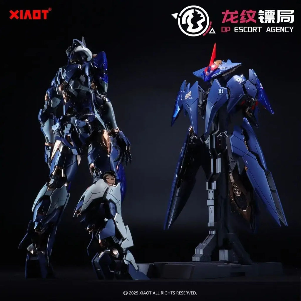In Stock XIAOT LING YAO Assembly Model Kit 1/100 DP-H01 Dragon Mark Agency Instruction Manual Action Figure Robot ABS Toy