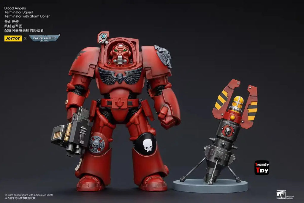 【JOYTOY】Warhammer 40K Blood Angels Terminator Squad 1/18 Action Figure Model Toy