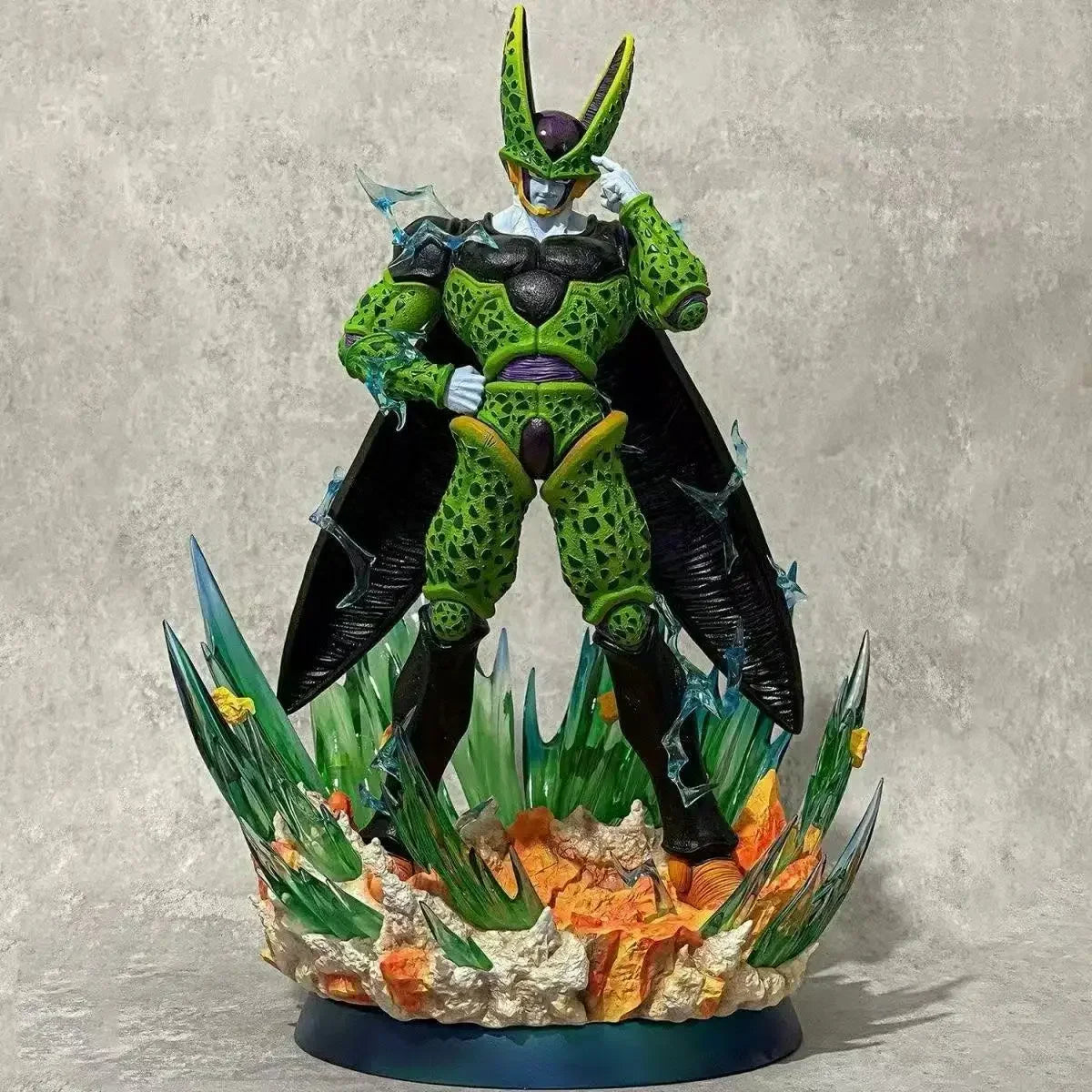 New Dragon Ball Z Cell Figure 40cm PVC Action Figures GK Statue Room Ornament Collection Model Toys Birthday Gifts