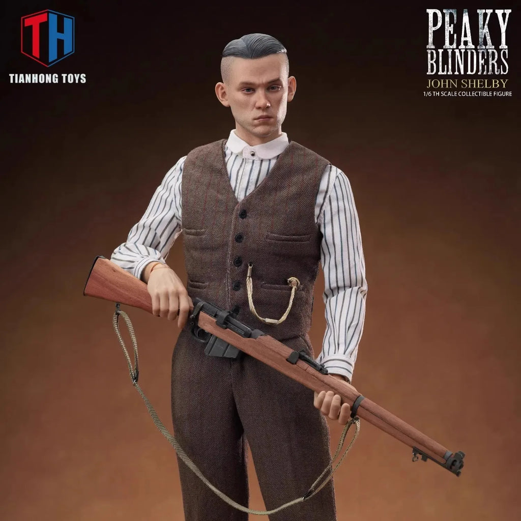 1/6 THTOYS THA002 Peaky Blinders John Shelby Civilia Action Figure Highly Detailed Collectible Poseable Doll Movie Products