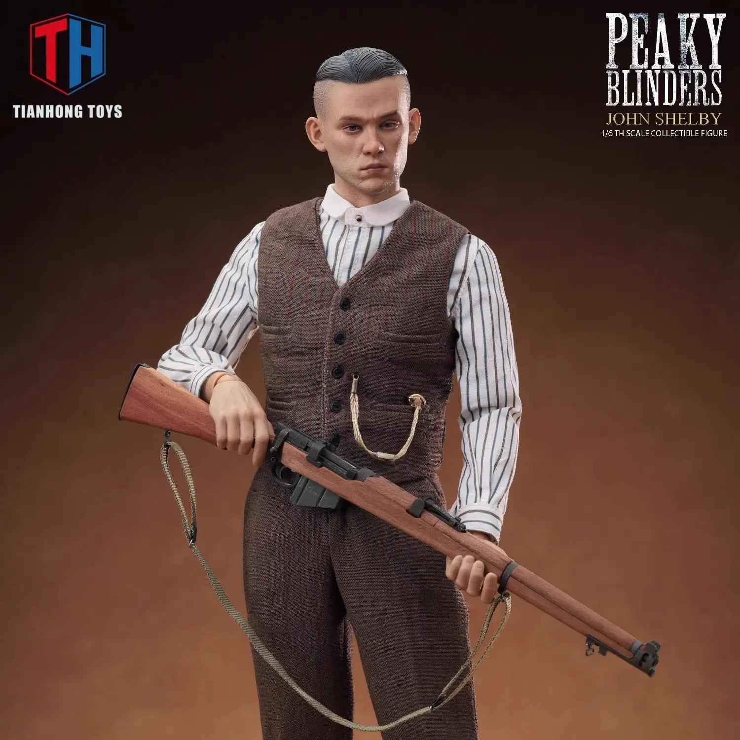 1/6 THTOYS THA002 Peaky Blinders John Shelby Civilia Action Figure Highly Detailed Collectible Poseable Doll Movie Products