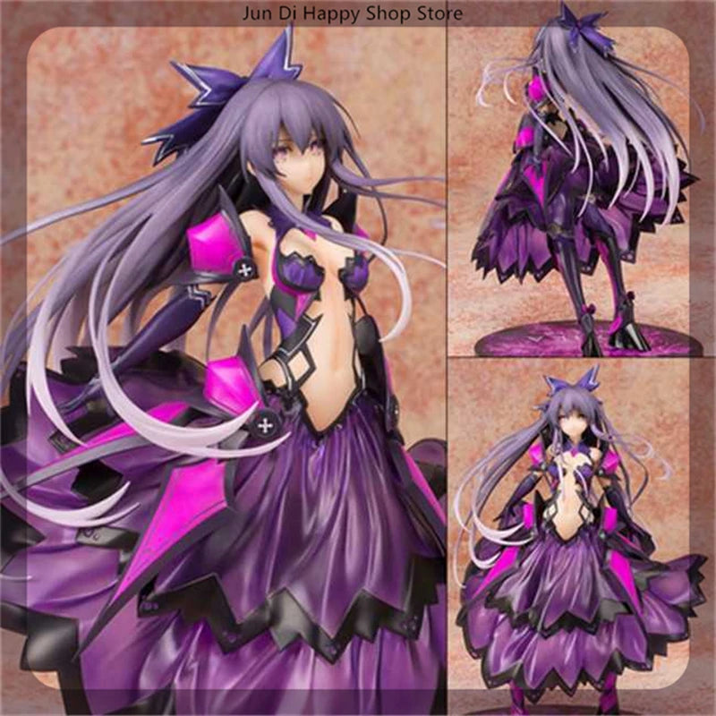 24cm Date A Live Yatogami Tohka Standing Position 1/7 Anime Figure Model Statue Collection Desktop Decoration Ornament Toy Gift