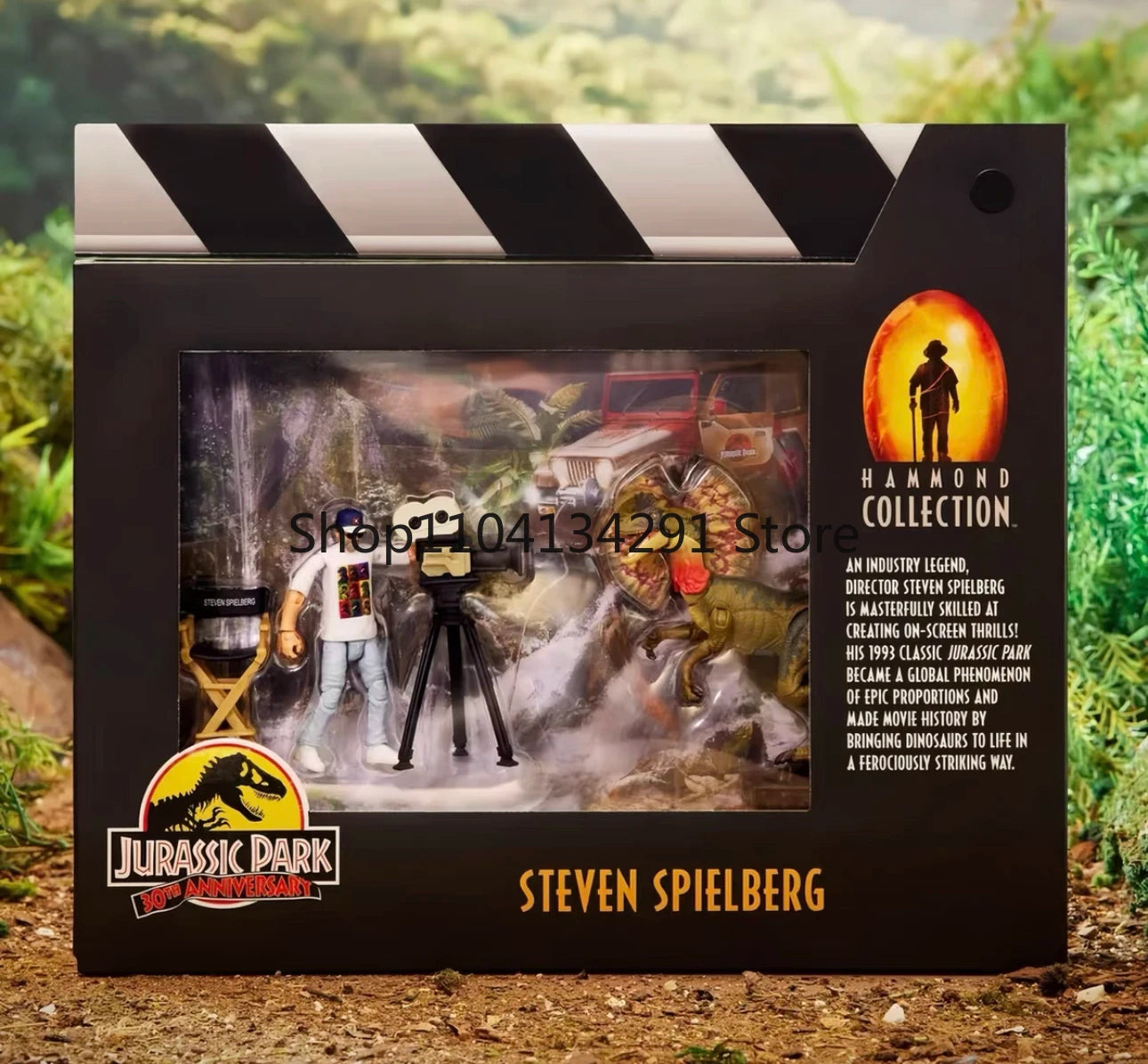 Original Jurassic World Hammond Collection Action Figure Trex Baryonyx Velociraptor Jurassic Park Model Dinosaur Childrens Toys