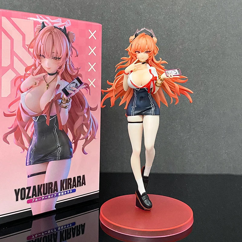 Premium Version Yozakura Kirara Anime Girl Figure Cute 3d Anime Statue Collectible Model Kit Desktop Decoration For Otaku Fans
