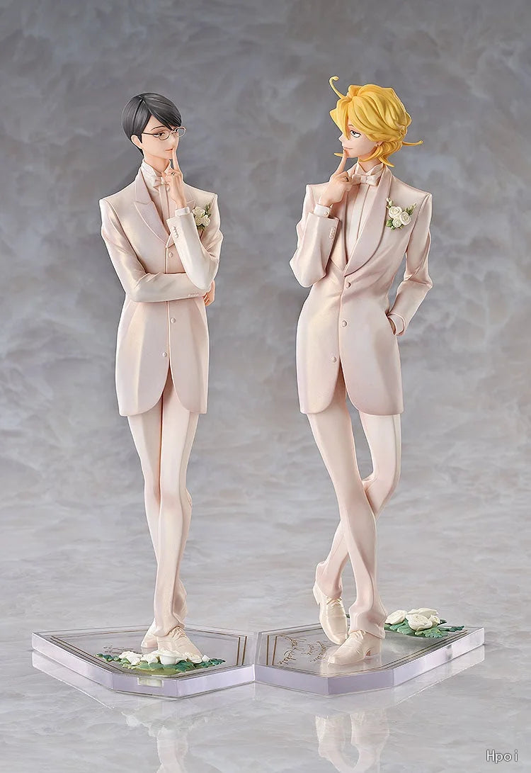 Level Doukyusei Sajou Rihito Kusakabe Hikaru Wedding Suit Anime Action Figures Collectible Model Toys