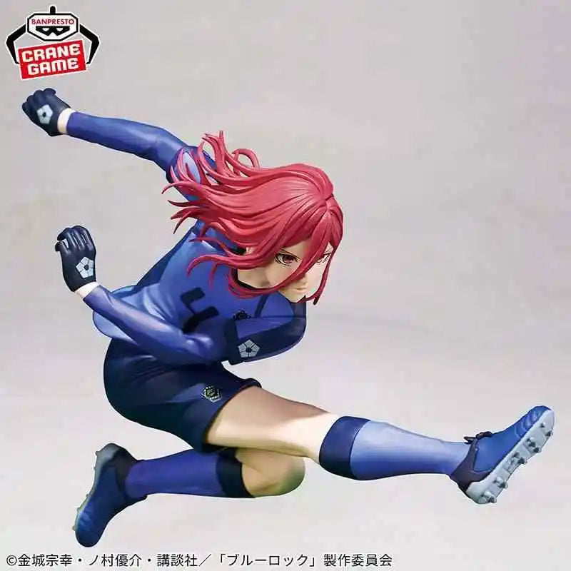 100% Original Bandai Spirits BANPRESTO Blue Lock Chigiri Hyouma Anime Figure Collection Series Model Toys