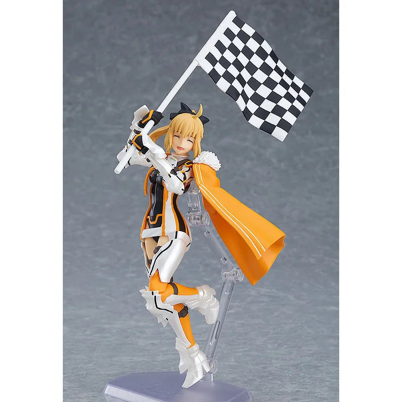 Anime Original Figma SP 128 GOODSMILE RACING & TYPE-MOON RACING Altria Pendragon Racing ver In Stock Anime Figures Model Toys