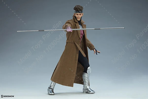 Sideshow 100439 1/6 Collectible Toys Gambit Super Hero Men Soldier 12'' Movable Action Figure Model Gifts