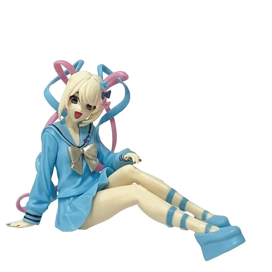 HOT! Aixlan NEEDY GIRL OVERDOSE Figure Rain KAnge PVC Action Figure Amine Adult Anime Girl Statue Collectible Figurine Toys Gift