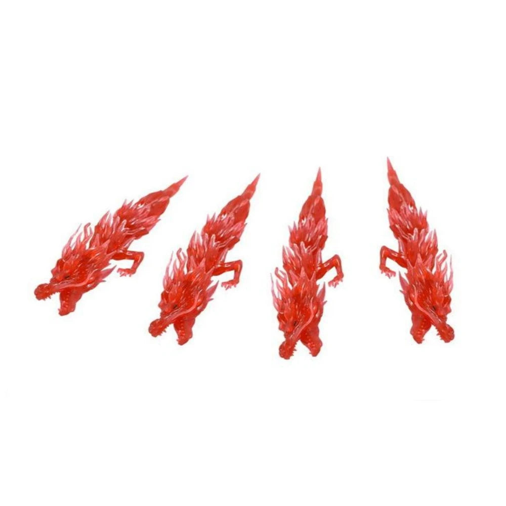 Shenron Action Figure Special Impact Effect Lightning Flame Explosion DIY Assembly Display Bracket Model Decoration Toy Gifts