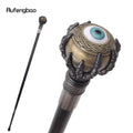 Steampunk-Gehstock mit blutunterlaufenen Augen und Augapfel, modischer dekorativer Gehstock, Gentleman-Gehstock mit Krummstabknauf, 94 cm