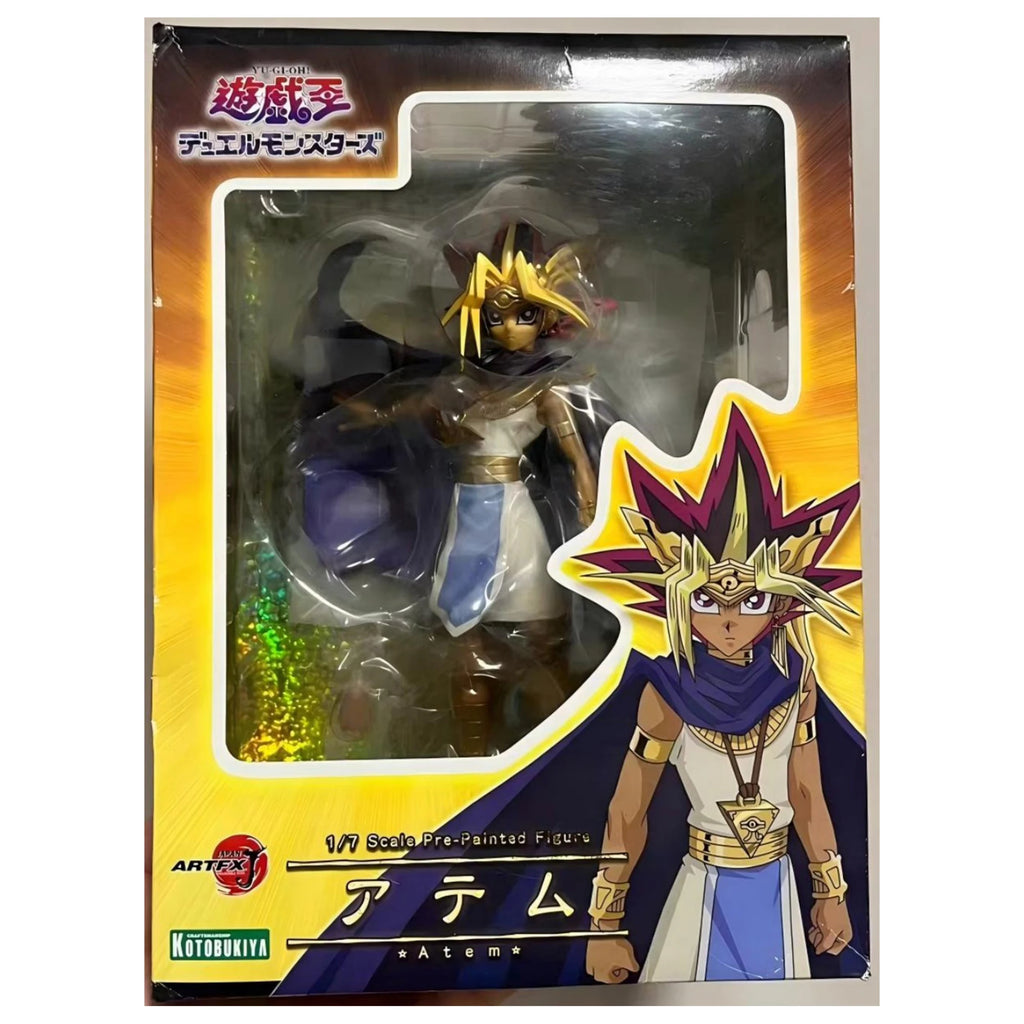 Original KOTOBUKIYA ARTFX J Yu-Gi-Oh! Duel Monsters ATEM / Yami Yugi 1/7 Scale Anime PVC Figure Collectible Statue Model
