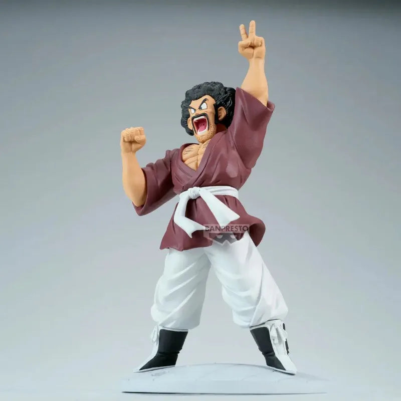 In Stock Bandai Banpresto Original History Box Anime Dragon Ball Z Mr. Satan Action Figure Model Toy Collection Birthday Gift DT
