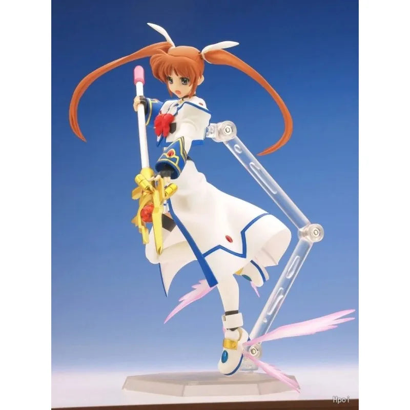 【Spot Goods】Figura de Acción Max Factory Figma 005 Mahou Shoujo Lyrical Nanoha, Nanoha Takamachi, Serie de Colección