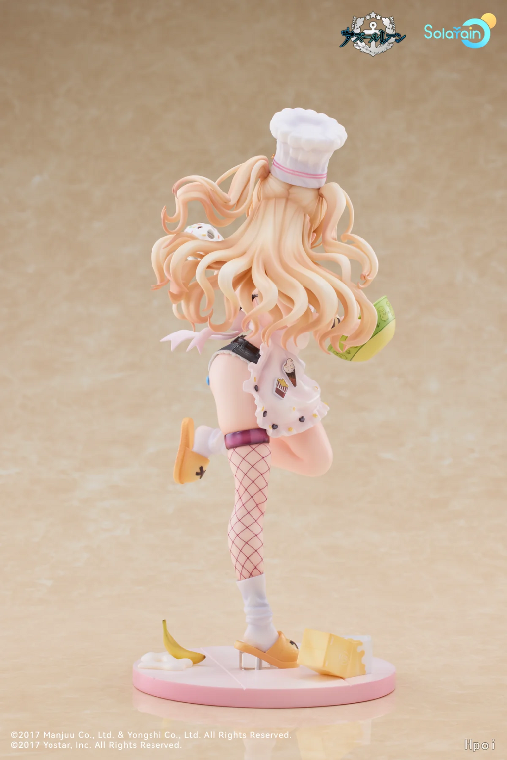 In Stock SolarainToys Azur Lane USS Bache Anniversary Dessert 1/7 Desktop Cute Dolls Anime Action Figure Toys Model Collection