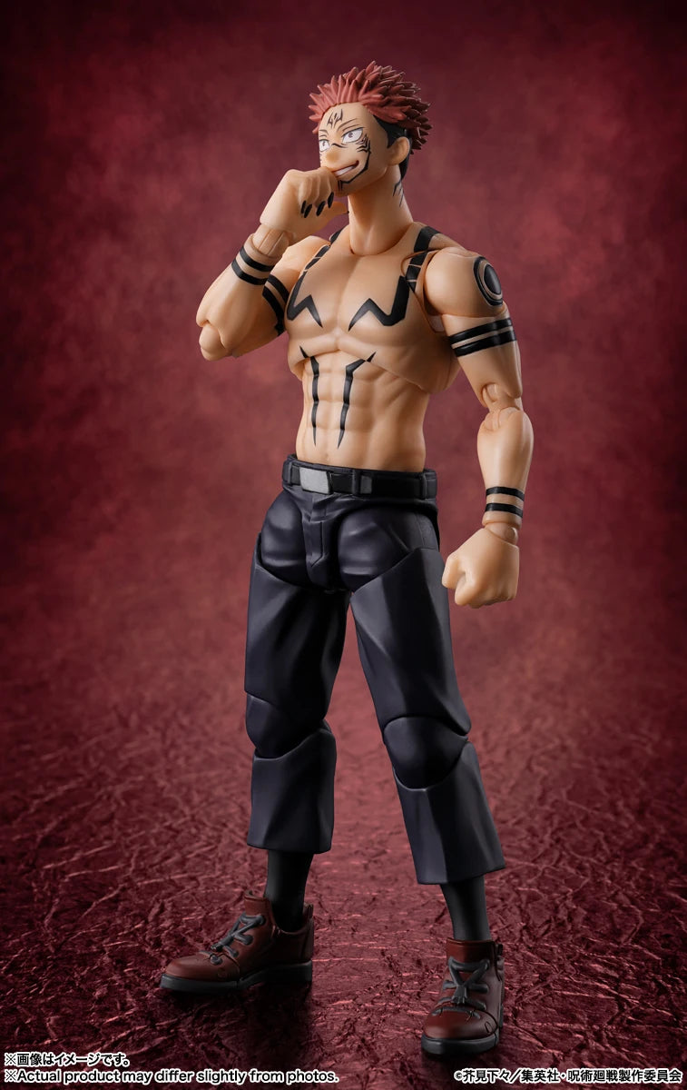 In Stock Original BANDAI Jujutsu Kaisen Ryomen Sukuna PVC Model Toys statue Garage Kit holiday gifts Megahouse Ornaments