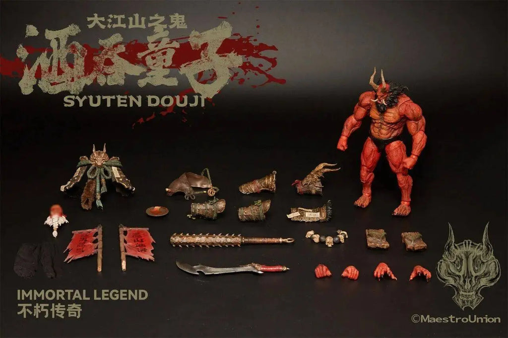 Original Maestro Union Syuten Douji Ghost Of Da Jiangshan Immortal Legend Action Figure 1/12 Scale Mu-Il001 Collectible Toy Gift