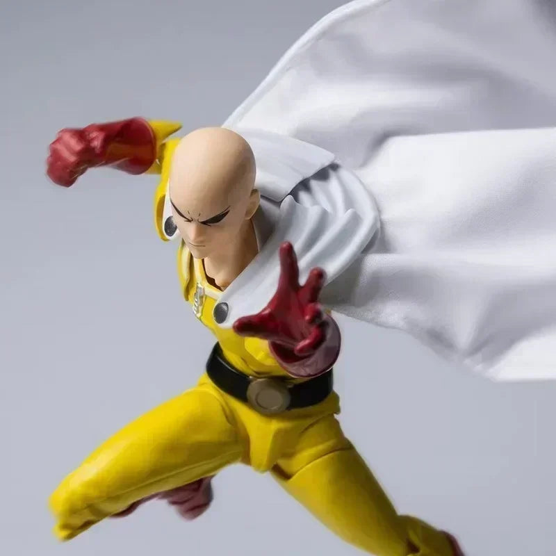 HOT IN stock  Ko Genos One Punch Man Action Figure Revoltech Yamaguchi Movable Joint Model Anime Statue Collection Toy Gift