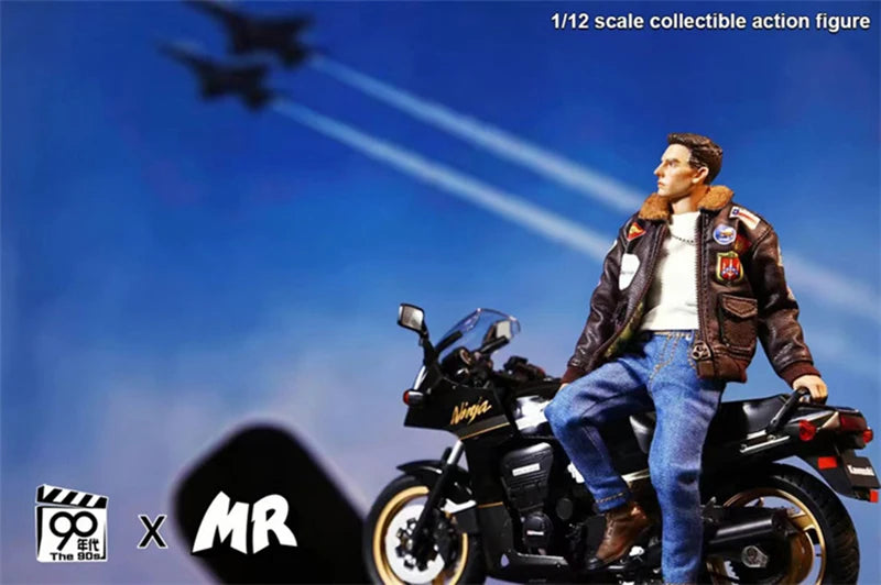 MR. FIGURE X 90S MRF90S-001 1/12 Scale Male Soldier the Major of the Air Force Tom Cruise Model 6'' Full Set Action Figure Doll