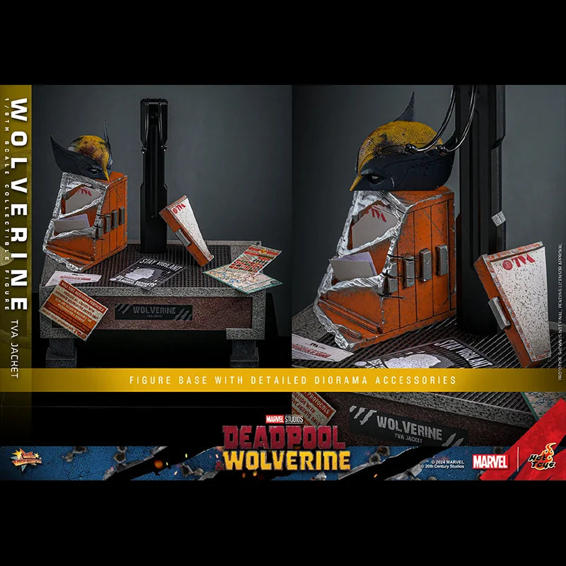 Hot Toys Tva Uniform Edition Wolverine Mms756 1/6th Scale Deadpool & Wolverine Wolverine Collectible Figure Toy Christmas Gifts