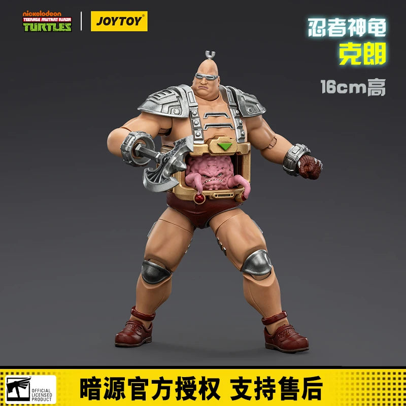 JOYTOY Ninja Turtles Soldier 18 Scale Action Figure Collectible Toy for Fans Shell Shocked Series in Stock