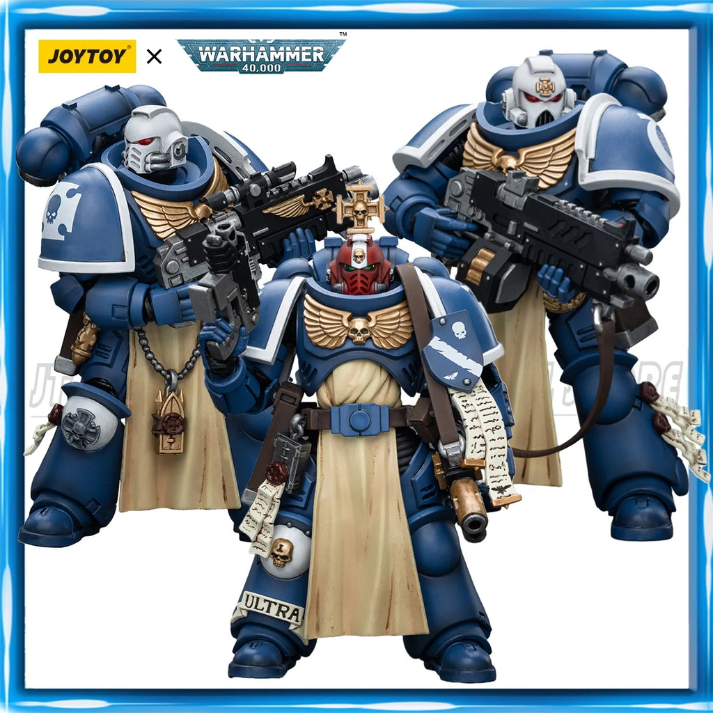 JOYTOY Warhammer 40K 1/18 Actionfiguren NEU Ultramarines Sternguard Veteran Anime Modell Spielzeug Geschenk