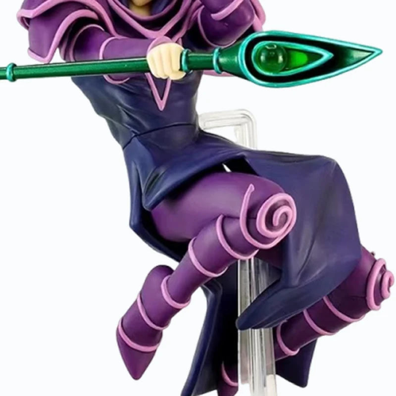 Originale KONAMI Anime Yu-Gi-Oh! Equal Arts Dark Magician PVC-Actionfigur, Sammlerstück, Spielzeug