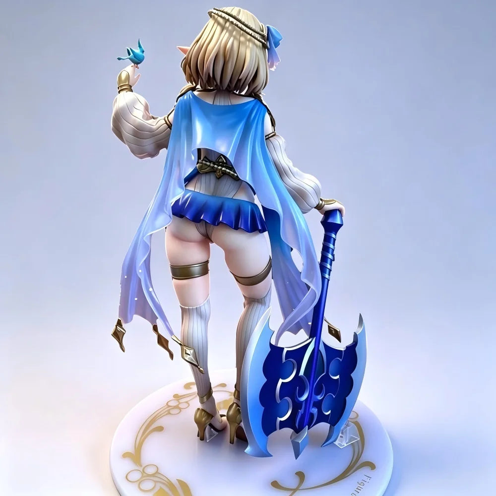   1/6 Scale 5th Villager Priscilla Female Character Model Kit PVC Garage Kit Collectible Complete Figure