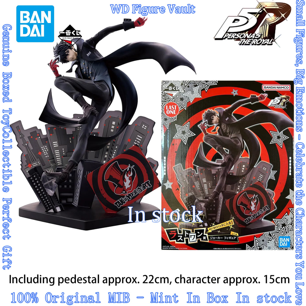 In stock Bandai Ichiban Kuji Persona 5 The Royal Amamiya Ren JOKER Akechi Goro CROW  Figures  Genuine Boxed Toy Gift